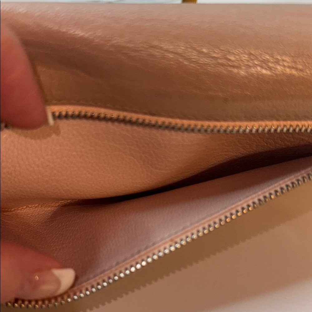 Miu Miu Two Tone Pink Leather Wallet - Picture 9 of 9